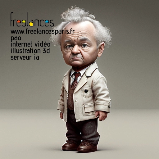 Pao mise en page internet vidéo illustration 3d serveur image IA générative AI freelance paris studio de création magazines 90LQL4I0